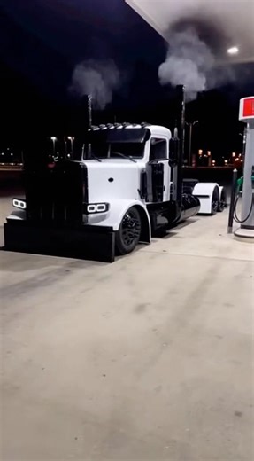 This truck does not sound stock..