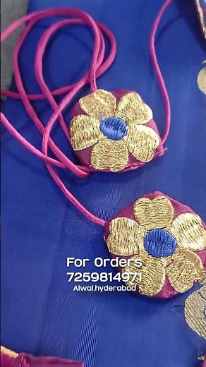 Beautiful Computer Embroidery Designs | Latest Computerized Blouse & Saree Work | My Work Creative