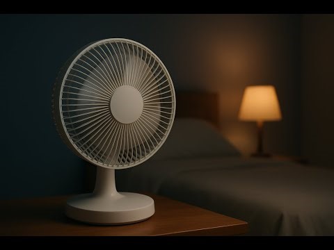 Gentle Fan Sound ASMR – 12 Hours No Ads for Sleeping