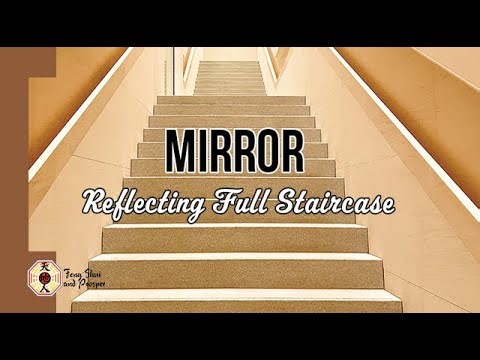 Mirror Reflecting Full Staircase