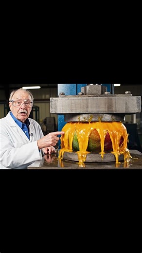 Hydraulic Press vs Giant Spring The Bounce Was Unexpected 🌀