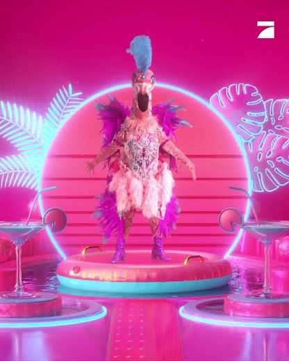 86K views · 2.4K reactions | Du hast dich ja schon mächtig rausgeputzt und dich in dein schönstes Bühnenoutfit geschmissen, lieber Flamingo ✨ Was sagt ihr zu unserer neuen Maske? #prosieben | The Masked Singer Germany | Facebook