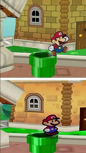 Paper Mario 4K Comparison