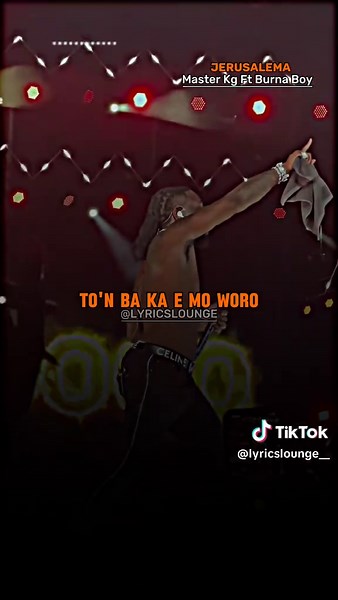 Jerusalema-Master Kg Ft Burna Boy;Lyrics #Lyricsvideos #Masterkg #Burnaboy #Jerusalema #afrobeats #naijamusic #FYP #lyricslounge__