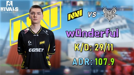 【CS2 POV】NAVI w0nderful (29/11) vs GL (荒漠迷城) - BLAST2026对抗赛S1 Demo