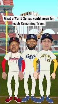 What a World Series would mean for each remaining MLB Team! #mlb