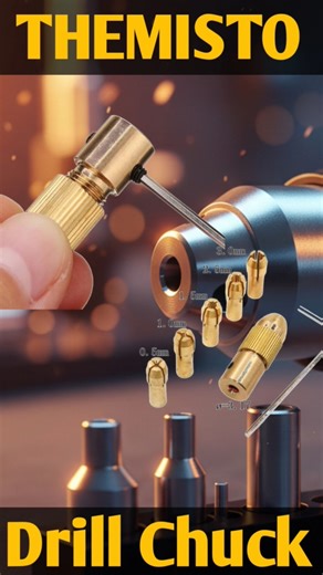 3.17mm Drill Chuck Collet RS555 Motor Hack! | Themisto Drill Bits Review 🔧🔥