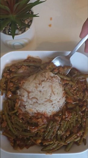 Easy Ground Beef & Green Beans Recipe 🍽️🔥 #CookingwithAbed #easy #homemade #shorts #quickrecipes