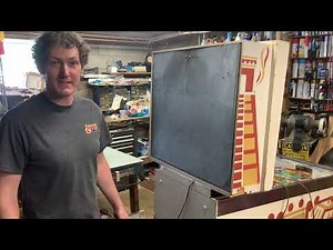 How to break down and move an E.M. pinball machine