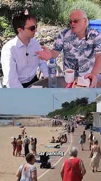 "This will be your last chance!" Clacton locals react to Nigel Farage's resignation 🔵 #news