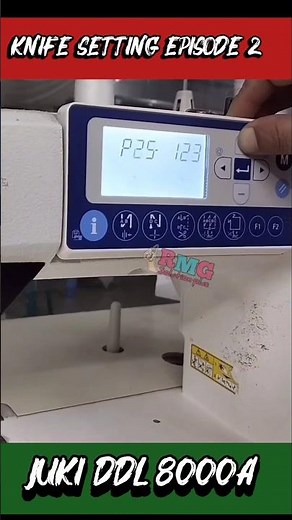 basic program Juki ddl8000a #ussewtips #ussewtips #sewing #juki #sewing machine tutorial