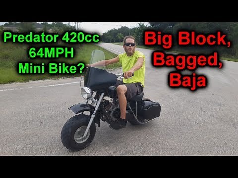 Predator 420cc Baja Warrior Build Part 3 Mini Harley?