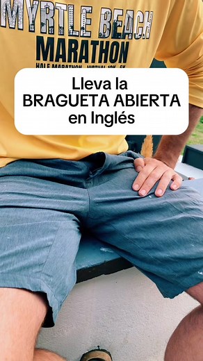 La manera REAL es “your fly is open”, or “your fly is down”. También se puede decir zipper en vez de fly. Pero ME ENCANTA aprender los dichos individuales. ¿Cómo se dice en tu país? #ingles #english #fyp