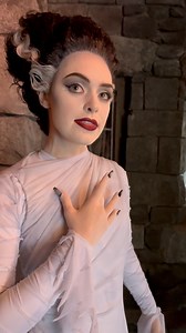 The Bride inside Dark Universe is so incredible. Her love is deep for him and she would do anything for him. Do you want to help us break him out? #Monsters #universalorlando #epicuniverse #DarkUniverse #thebride #Frankenstein | Freaks of Halloween Horror Nights