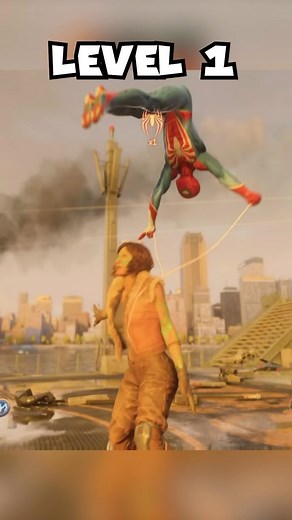 1.3M views · 10K reactions | 5 levels of Spider-Man stunts! @insomniacgames @spiderman #parkour #nickpro #stunts #spiderman2 #spiderman #spiderman2 #playstation | Nick Pro | Facebook