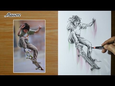How to Draw human figure sketching Step by Step for Beginners