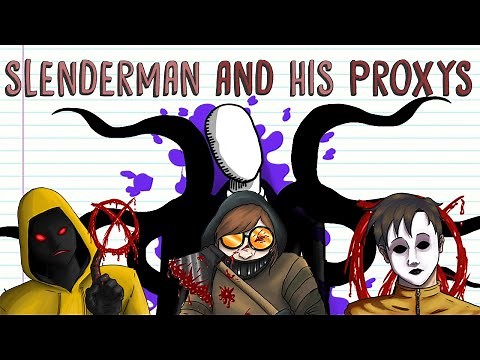 SLENDERMAN AND HIS PROXYS | TOP Draw My Life