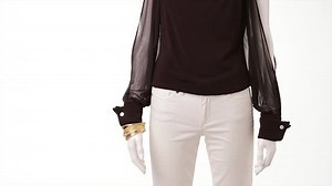 Wind Blowing On Transparent Blouse Black: стоковое видео (без лицензионных платежей), 15672217 | Shutterstock