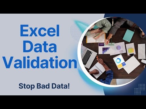 Excel Data Validation Masterclass — Create Error-Proof Spreadsheets Like a Pro!