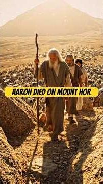 Aaron Died on Mount Hor | Moses Transferred the Priesthood in Grief | Numbers 20 Explained