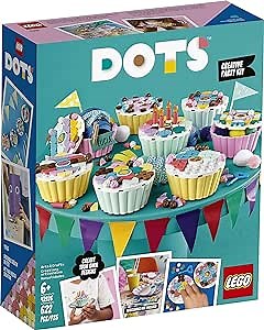 LEGO DOTS Creative Party Kit 41926 DIY Craft Decorations Kit; Makes a Perfect Play Activity for Kids, New 2021 (622 Pieces)