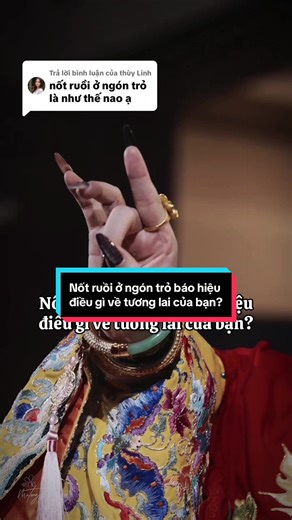 Ý nghĩa nốt ruồi ở ngón trỏ cho nam và nữ 🌺