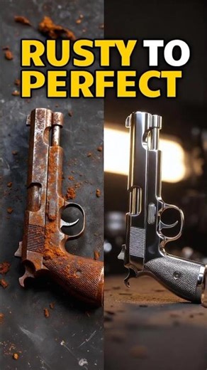 100 Year Old Rusty Pistol Restoration | Amazing Transformation