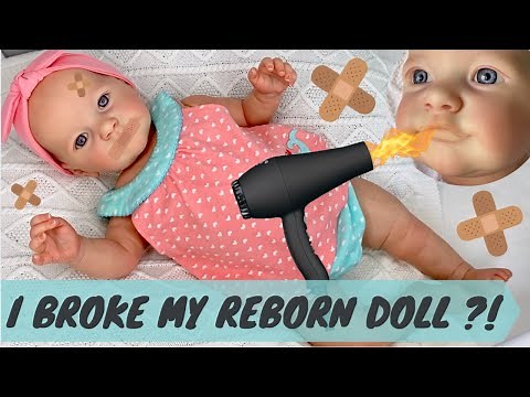 Beautiful Reborn Doll Destroyed?! What Happened to Baby Skya & How Can I Fix Her?