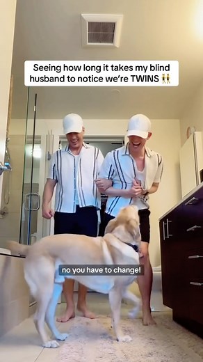 3.3M views · 15K reactions | Twinning is winning!! ‍♂️ #blind #prank #couple #couplesprank #couplegoals | Matthew and Paul | Facebook
