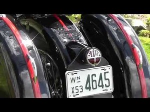 Vintage 1953 BSA B33 500cc Starting Procedure