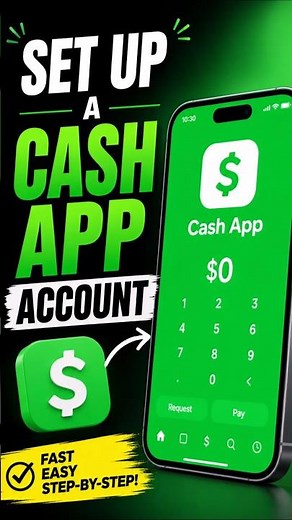 Set Up Cash App in 30 Seconds #CashApp #Tutorial #Shorts