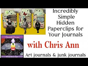 Incredibly Simple Hidden Paperclips for Your Journals