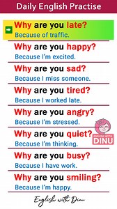 👉 Learn English Fast Daily – Speak with Easy Conversations Want to speak English confidently and naturally? 🚀 This video helps you learn English fast with simple daily conversations that are easy to understand and use in real life. ✅ Short & easy sentences ✅ Daily speaking practice ✅ Real-life conversation examples ✅ Perfect for beginners & daily learners Practice every day for just 30 seconds and improve your English speaking, pronunciation, and confidence step by step. 🎯 Watch, repeat, and 
