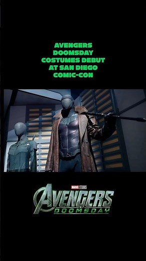 Avengers Doomsday Costumes debut at San Diego Comic-Con ￼#avengers