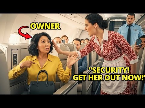 Flight Attendant Slapped a Black Woman in First Class — Not Knowing She Was the Airline’s Owner
