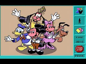 (Gameplay - 409) Mickey's Memory Challenge (MS-DOS - 13)
