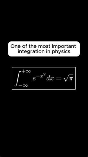 One of the Most Important Integrals in Physics