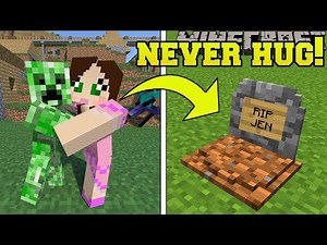 Minecraft: *NEVER* HUG CREEPERS!!! - CREEPER'S WORLD - Custom Map