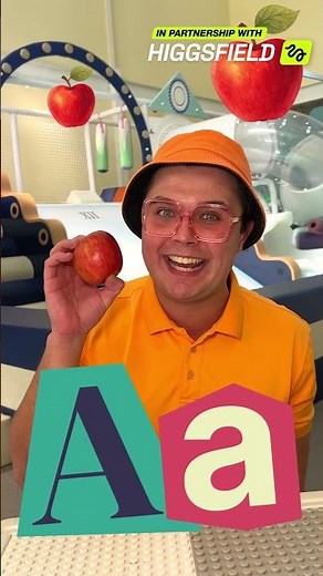 🍎 Wow, A is for Apple! Let's Learn the First Letter of the Alphabet