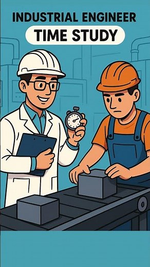 Time and Motion Study conducted by Industrial Engineers. #timestudy