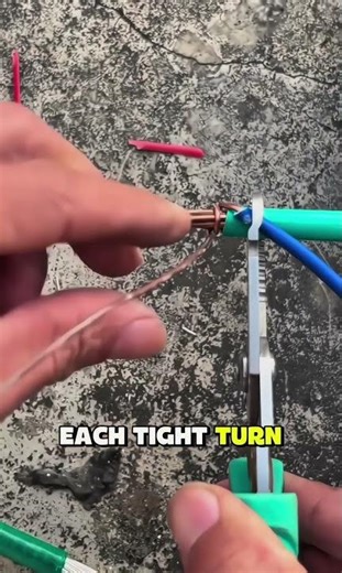 #ElectricalWork#WiringSkills#ElectricianLife#WireConnectionProElectrician