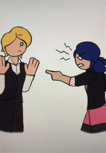 I was waiting for him to actually apologize, but apparently not lol #miraculous #miraculousladybug #miraculousfanart #marinettedupaingcheng #felixfathom