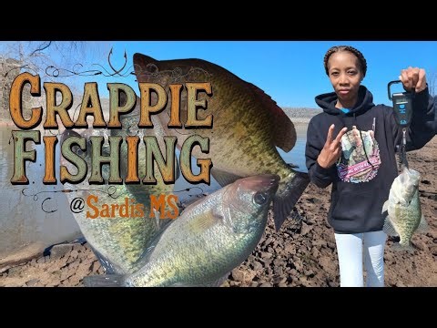 SARDIS MISSISSIPPI CRAPPIE FISHING ""
