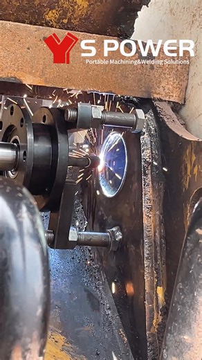 115K views · 1.3K reactions | line boring and welding machine -S POWER Whatsapp: 86-15658915073 Our website : https://www.spower-portablelineboring.com/ #machine #excavator #mechanicalengineering #welding #portablelineboring #lineboring #heavyequipment #heavyequipmentoperator #machinist #onsitemachining #engineering | S POWER Portable | Facebook