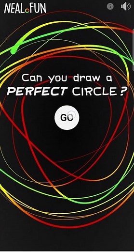 Draw A Perfect Circle | Neal Fun | Quick First Play | Have You Tried This Game?