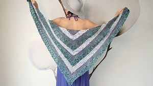 Easy, Step-by-Step Instructions: How to Crochet 3 Special Stitches for the Gorgeous Chione Shawl! Hello, my beautiful friend! Today, I have a lacy, wonderfully textured, triangular crochet shawl pattern to share with you, and it's inspired by the sights and sounds of a wintry day! In this video, I demonstrate how to crochet three of the special stitches featured in today's pattern: the Left Leaning Crossover, the Right Leaning Crossover, and the Cone stitch. I'll also tell you how you can enter 