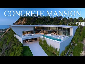 Modern Mansion Masterpiece in France | Minimalism, Sea Views & Raw Luxury