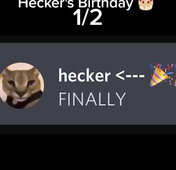 Hecker's Birthday Celebration with Memes