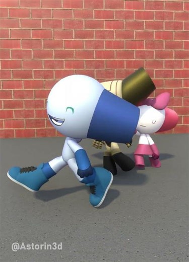 Robotboy but he's Sneakers O'Toole #robotboy #cartoonnetwork #animations #sneakersotoole #blender3d