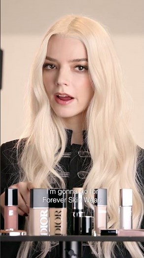 Behind the scenes of Dior Forever with Anya Taylor-Joy
